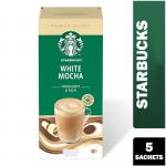 Starbucks White Mocha Instant Coffee Sachets 5x24g NWT7182