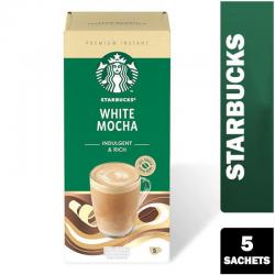 Starbucks White Mocha Instant Coffee Sachets 5x22g NWT7182