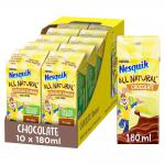 Nesquik Chocolate Milkshake Carton 10x180ml NWT7185