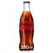 Coca Cola Zero GLASS Bottles 24x330ml NWT7190