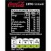 Coca Cola Zero Iconic GLASS Bottles 24x330ml NWT7190