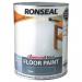 Ronseal Diamond Hard Satin Floor Paint 5 Litre SLATE NWT7244