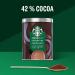 Starbucks Signature Chocolate 42%  Hot Chocolate Powder 330g - PACK (6) NWT7257P