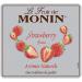 Monin Le Fruit Strawberry Puree 1 Litre NWT7260