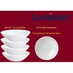 Luminarc Harena Multi-Purpose White Strengthened Glass Bowl 16cm NWT7280