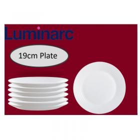 Luminarc Harena White Plate Sizes 19cm Dinner Ware Collection NWT7282