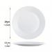 Luminarc Harena White Plate Sizes 19cm Dinner Ware Collection NWT7282