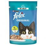 Felix Cat Pouch Tuna In Jelly 20x100g NWT7287