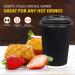 Belgravia 12oz Triple Walled Black Ripple Paper Cups 25s NWT729