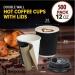 Belgravia 12oz Triple Walled Black Ripple Paper Cups 25s NWT729