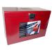 Cathedral A4 Red Metal File Box NWT7296