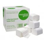 Maxima Bulk Pack Toilet Tissue 2-Ply 250 Sheets White (Pack of 36) KMAX2067 NWT7322