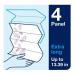 Tork Extra Soft Multifold Hand Towel H2 White 21 x 100 Sheets 100297 NWT7323
