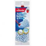 Vileda Supermocio Microfibre & Cotton Mop Refill Head NWT7342