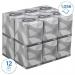 Kleenex Facial Tissue Cube 8834, 2 Ply Boxed Tissues, 12 Tissue Boxes x 88 NWT7344