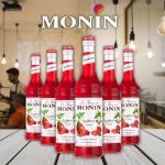 Monin Raspberry Coffee Syrup 700ml (Glass) NWT7350