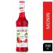 Monin Raspberry Coffee Syrup 700ml (Glass) NWT7350