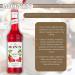 Monin Raspberry Coffee Syrup 700ml (Glass) NWT7350