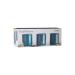 Accents Tea/Coffee/Sugar Canisters Set in TEAL - PACK (4) NWT7383P