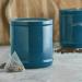 Accents Tea/Coffee/Sugar Canisters Set in TEAL - PACK (4) NWT7383P