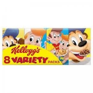 Kelloggs Variety 8 Pack 196g NWT7393