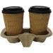 Belgravia Disposables Moulded Pulp 2 Cup Carrier x 180s NWT7396