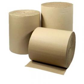 75m x 450mm Corrugated Paper Cardboard Sheet Rolls NWT7423