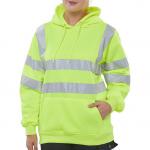 Beeswift Pull on Hoody Hi Visibility Saturn Yellow Large NWT7432-L