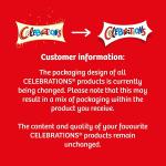 Celebrations Chocolate Sharing Pouch 370g NWT7450