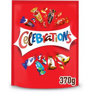 Image of Celebrations Chocolate Sharing Pouch 370g - PACK 10 NWT7450P