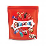 Celebrations Christmas Chocolate Sharing Pouch, 325g - PACK (10) NWT7450P