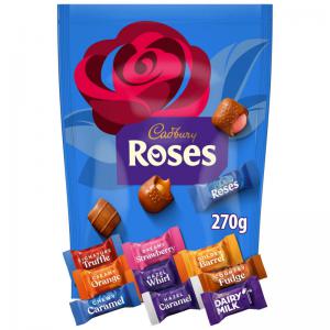 Cadbury Roses Sharing Pouch 270g NWT7451
