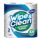 Velvet Wipe & Clean Kitchen Roll Towel Twin Pack NWT7452