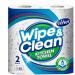 Velvet Wipe and Clean Kitchen Roll Towel Twin Pack NWT7452