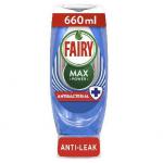 Fairy Washing Up Liquid Max Power Tea Tree Antibacterial 660ml NWT7458