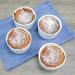 White Ceramic Ramekin Set 10cm 4”- Bake-It. 4 Pack NWT7469