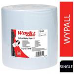 WypAll L10 Surface Wiping Paper 7240 - Jumbo Extra Wide Wiper Roll - 1 Blue Roll x 1,000 Paper Wiper NWT7473