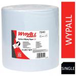 WypAll L10 Surface Wiping Paper 7240 - Jumbo Extra Wide Wiper Roll - 1 Blue Roll x 1,000 Paper Wiper NWT7473