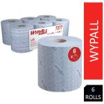 WypAll L20 Cleaning & Maintenance Centrefeed Wiping Paper Blue 6s (7277) NWT7476