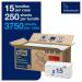 Tork 290163 Singlefold Hand Towel H3 White 250 Sheets Pack of 15 NWT7484