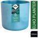 Elho ATLANTIC BLUE Round Planter 22cm NWT7491