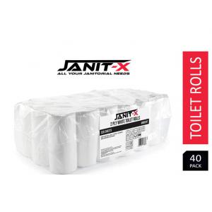 Image of Janit-X Toilet Roll 2ply 320 Sheets XL Pack of 40s NWT7509