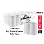 Janit-X Toilet Roll 2ply 320 Sheets XL Pack of 40s CHSA Accredited Supplier NWT7509