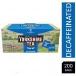 Yorkshire Tea Decaf Envelopes 200s NWT7547
