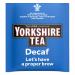 Yorkshire Tea Decaf Envelopes 200s NWT7547