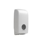 Aquarius Folded Toilet Tissue Dispenser White Single Sheet Toilet Paper Dispenser (6946) NWT7562