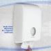 Aquarius Hand Towel Dispenser Plastic White (6945) NWT7564