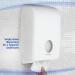 Aquarius Hand Towel Dispenser Plastic White (6945) NWT7564