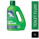 Elsan Organic Toilet Fluid for Motorhomes, Green, 2 Litre, ORG02 - PACK (8) NWT7578P