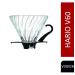 Hario V60 Glass Coffee Dripper Black Size 02 VDG-02B NWT7581